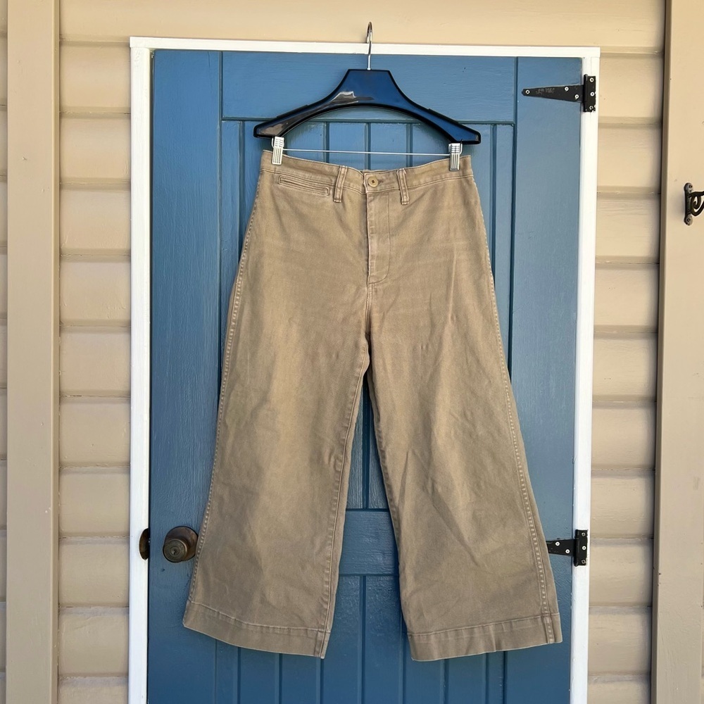 Madewell Emmett Wide-Leg Crop Pants Women’s Size 29